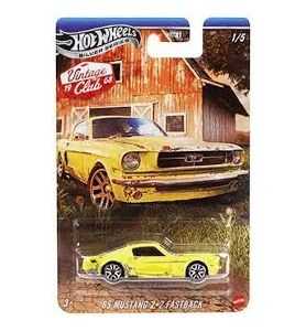 Hot Wheels Silver Series Vintage Club 1968 '65 Mustang 2+2 Fastback 1/5