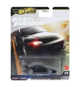 Hot Wheels Premium Fast & Furious 1993 Honda Civic Coupe EX EJ1 (1/5)