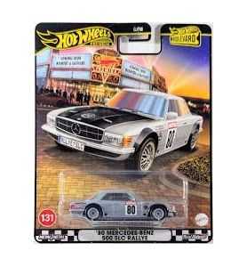 Hot Wheels Premium Boulevard '80 Mercedes Benz 500 SLC Rallye