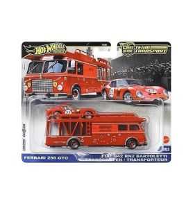 Hot Wheels Team Transport Ferrari 250 GTO Fiat 642 RN2 Bartoletti Transporter...