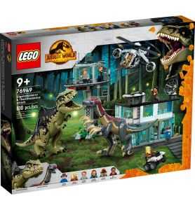 Lego Jurassic World 76949 Ataque del Giganotosaurio y el Therizinosaurio