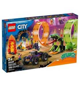 Lego City Stuntz 60339 Pista Acrobática con Doble Rizo