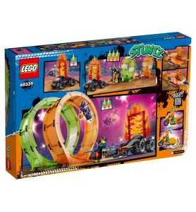 Lego City Stuntz 60339 Pista Acrobática con Doble Rizo