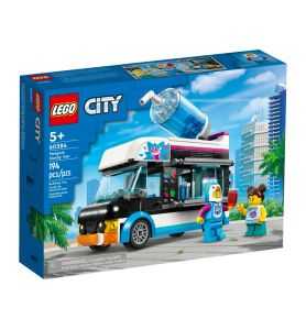 Lego City 60384 Furgoneta-Pingüino de Granizadas