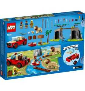 Lego City 60301 Rescate de la Fauna Salvaje: Todoterreno
