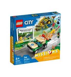 Lego City 60353 Misiones de Rescate de Animales Salvajes
