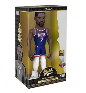 Funko Vinyl Gold 30 cm Kevin Durant Nets Equipaje Azul