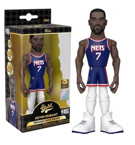 Funko Vinyl Gold 30 cm Kevin Durant Nets Equipaje Azul