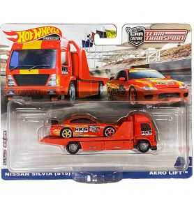 Hot Wheels Team Transport 40 Nissan Silvia S15