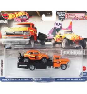 Hot Wheels Team Transport 31 Volkswagen Baja Buggy & Horizon Hauler