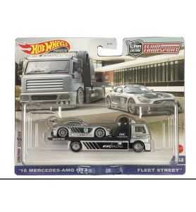 Hot Wheels Team Transport  '16 Mercedes - AMG GT3 & Fleet Street