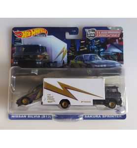 Hot Wheels Team Transport 52 Nissan Silvia S13 Sakura Sprinter