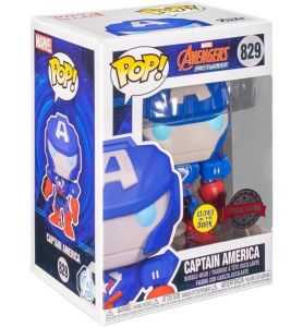 Funko Pop Marvel Avengers Mech Strike Captain America Glow in The Dark 829