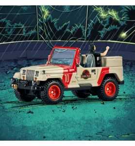 Hot Wheels Jurassic Park Jeep Wrangler & Dr. Ian Malcolm