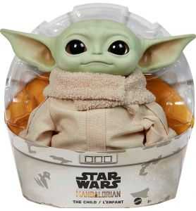 Star Wars Peluche de Baby Yoda de El Mandaloriano, Cuerpo Blando y Base...