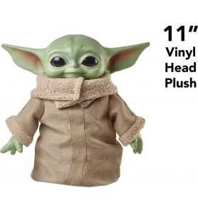 Star Wars Peluche de Baby Yoda de El Mandaloriano, Cuerpo Blando y Base...