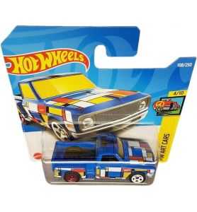 Hot Wheels - Custom ´69 Chevy Pickup - HW Art Cars 4/10 - HCX45 - Short Card...