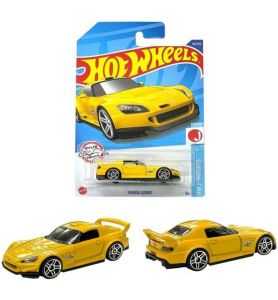 Hot Wheels - Honda S2000 - HW J-Imports 3/10 - HCV85 - Long Card - Amarillo -...