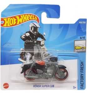 Hot Wheels - Honda Super Cub - Factory Fresh 8/10 - HCT46 - Short Card -...