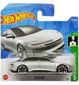 Hot Wheels - Lucid Air - HW Green Speed 4/5 - HCT24 - Short Card - Plata...