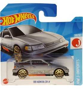 Hot Wheels - ´88 Honda CR-X - HW J-Imports 10/10 - HKJ17 - Short Card - gris...