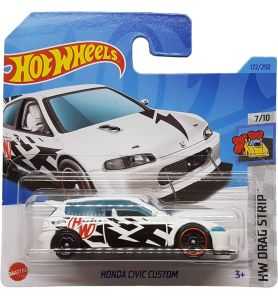 Hot Wheels - Honda Civic Custom - HW Drag Strip 7/10 - HKH33 - Short Card -...