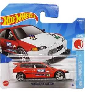 Hot Wheels - Honda Civic Custom - HW J-Imports 10/10 - HCX78 - Short Card -...