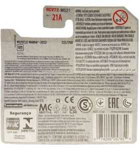 Hot Wheels - ´69 Camaro Convertible - Muscle Mania 5/10 - HCV72 - Short Card...