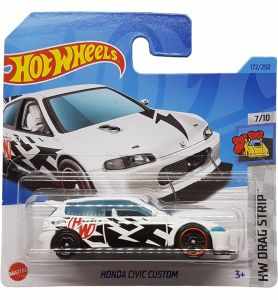 Hot Wheels - Honda Civic Custom - HW Drag Strip 7/10 - HKH33 - Short Card -...