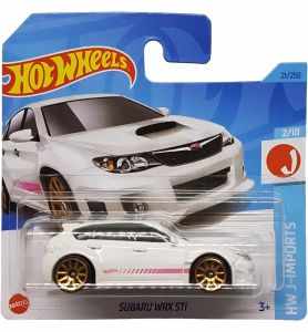 Hot Wheels - Subaru WRX STi - HW J-Imports 2/10 - HKK62 - Short Card - Blanco...