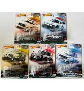 Hot Wheels Premium Serie Hyper Haulers Completa