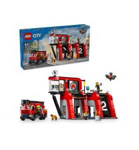Lego City 60414 Parque de Bomberos con Camión de Bomberos