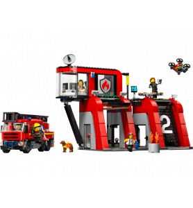 Lego City 60414 Parque de Bomberos con Camión de Bomberos