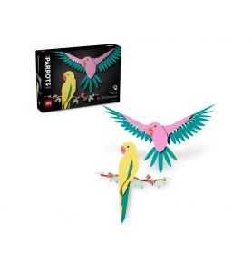 Lego Art 31211 Colección Fauna: Guacamayos
