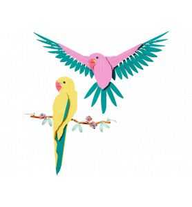 Lego Art 31211 Colección Fauna: Guacamayos