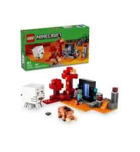 Lego Minecraft 21255 La Emboscada en el Portal del Nether