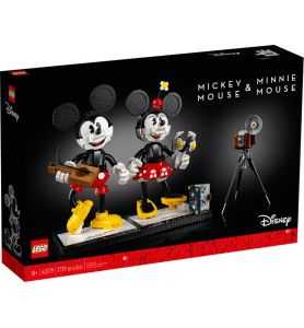 Lego disney 43179 Personajes Construibles: Mickey Mouse y Minnie Mouse