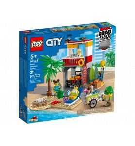 Lego City 60328 Base de Socorristas en la Playa
