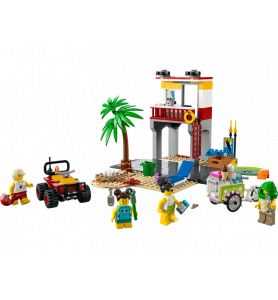Lego City 60328 Base de Socorristas en la Playa