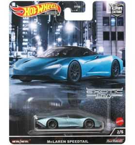 Hot Wheels Premium Exotic Envy McLaren Speedtail 2/5