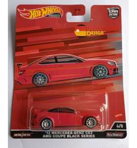 Hot Wheels Premium Mercedes Benz c63 AMG Coupe black series 4/5