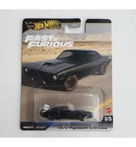 Hot Wheels Premium Fast & Furious 1970 PLYMOUTH AAR CUDA 3/5