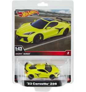 Hot Wheels Coche Premium Coleccionable Corvette Z06 a Escala 1/43