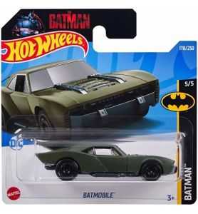 Hot Wheels – Batmobile – The Batman 5/5 – HCW62 – Short Card – DC – Mattel 2022