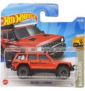 Hot Wheels - ´95 Jeep Cherokee - Baja Blazers 10/10 - HCX28 - Short Card -...