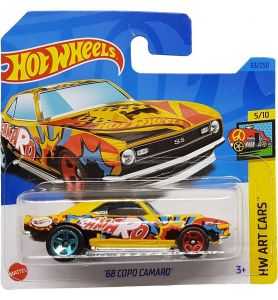 Hot Wheels - ´68 Copo Camaro - HW Art Cars 5/10 - HKH49 - Short Card - GM -...
