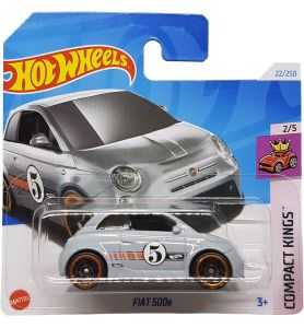 Hot Wheels - Fiat 500e - Compact Kings 2/5 - HTC18 - Short Card - Gris -...