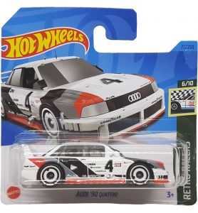 Hot Wheels - Audi ´90 Quattro - Retro Racers 6/10 - HKG35 - Short Card - Good...
