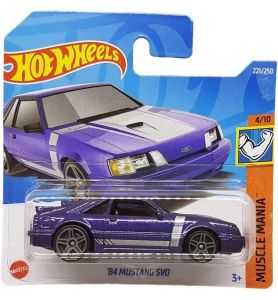 Hot Wheels - ´84 Mustang SVO - Muscle Mania 4/10 - HCW28 - Short Card -...