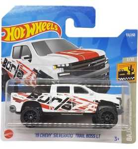 Hot Wheels - ´19 Chevy Silverado Trail Boss LT - Baja Blacers 7/10 - HCW64 -...